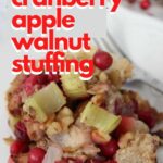 cranberry apple walnut stuffing