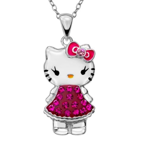 Swarovski Crystal Hello Kitty Necklace only $19! (reg $100) - Thrifty Jinxy
