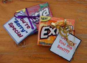 Give EXTRA This Holiday Season with Extra Gum - Gift Card Printables ...