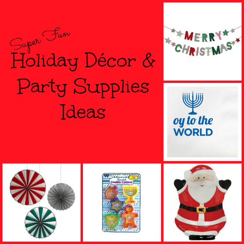 Fun Holiday Décor & Party Supplies Ideas