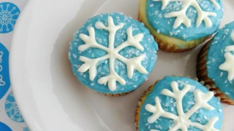 Snowflake Cupcakes 