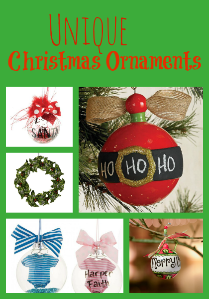 Unique Christmas Ornaments