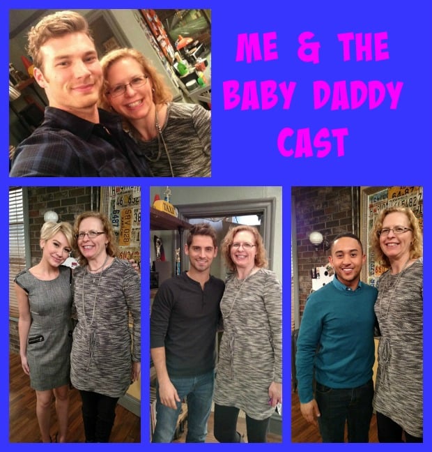 Baby Daddy Cast with Chrysa