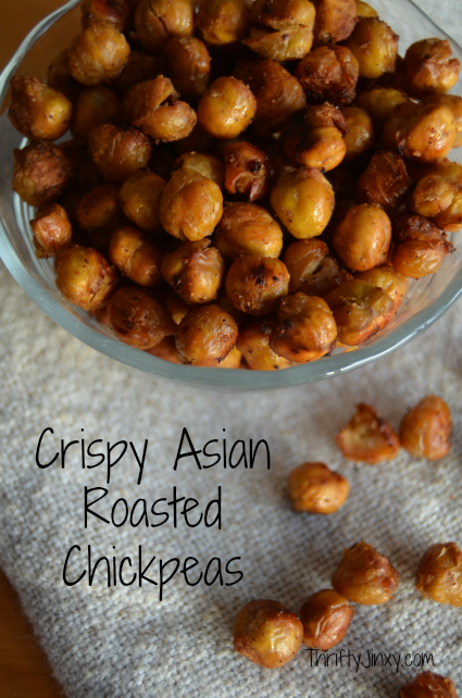 Crispy Asian Roasted Chickpeas