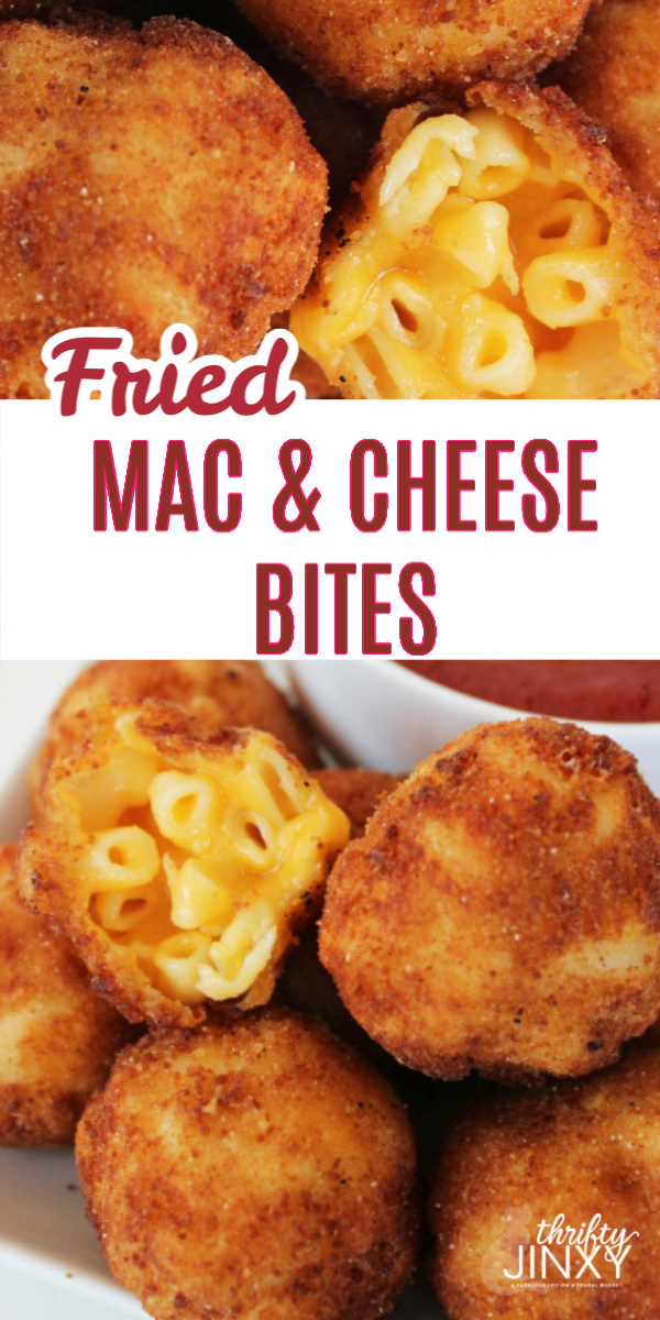 Fried Macaroni and Cheese Bites Recipe Thrifty Jinxy