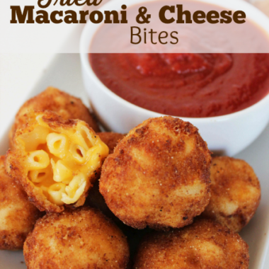 Air Fried Macaroni and Cheese Bites Recipe