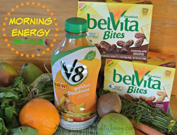 BelVita Bites V8 Protein Blends Morning Energy On the Go