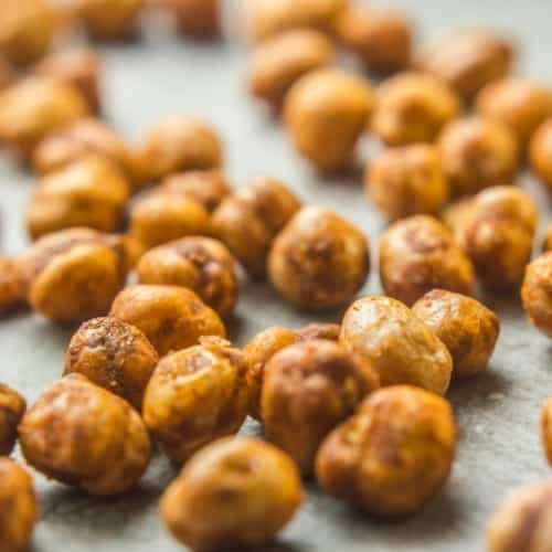 Crispy Asian Roasted Chickpeas