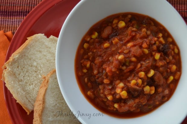 Vegetarian Crockpot Chili