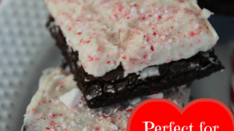 White Chocolate Peppermint Brownies Recipe