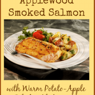 Applewood Smoked Salmon and Warm Potato-Apple Salad with Ale Dressing Recipe