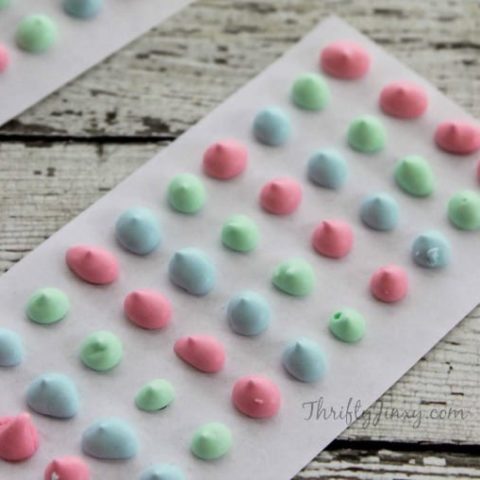DIY Candy Buttons Recipe - Thrifty Jinxy