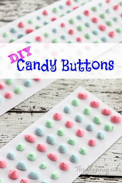 DIY Candy Buttons