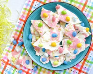 Easter Candy Macadamia Bark Recipe
