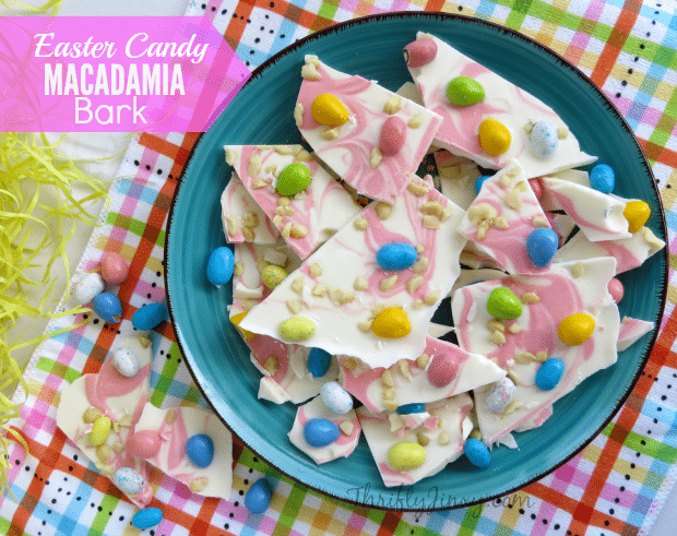 Easter Candy Macadamia Bark Recipe