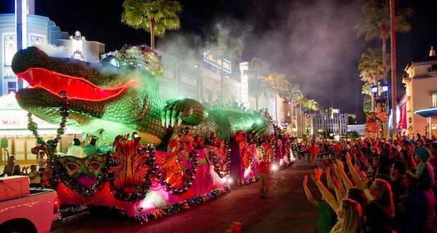 King Gator Float, Mardi Gras Universal Orlando