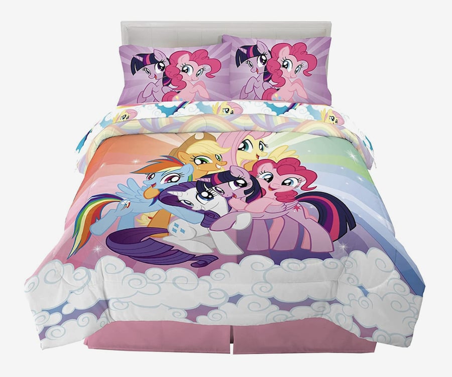 MY LITTLE PONY PINK UK SINGLE KIDS NEW US TWIN FITTED SHEET 