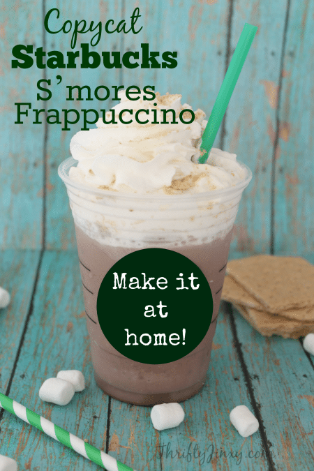 Copycat Starbucks Smores Frappuccino Recipe