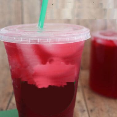 Copycat Starbucks Iced Passion Tea Lemonade