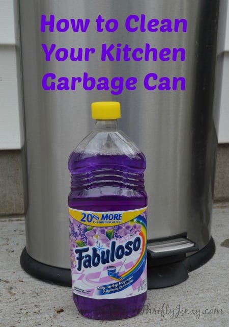 How to Clean Your Kitchen Garbage Can