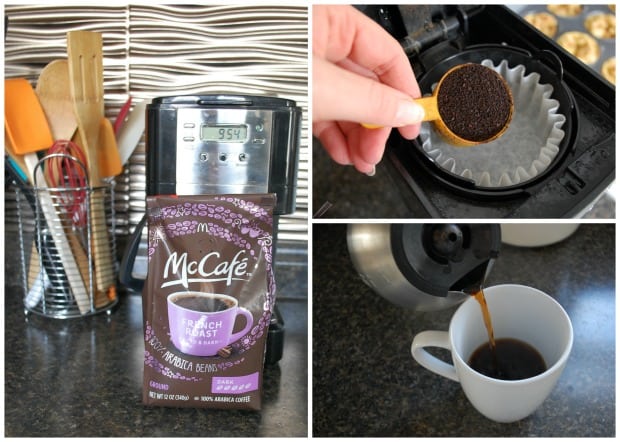 McCafe Coffee Collage