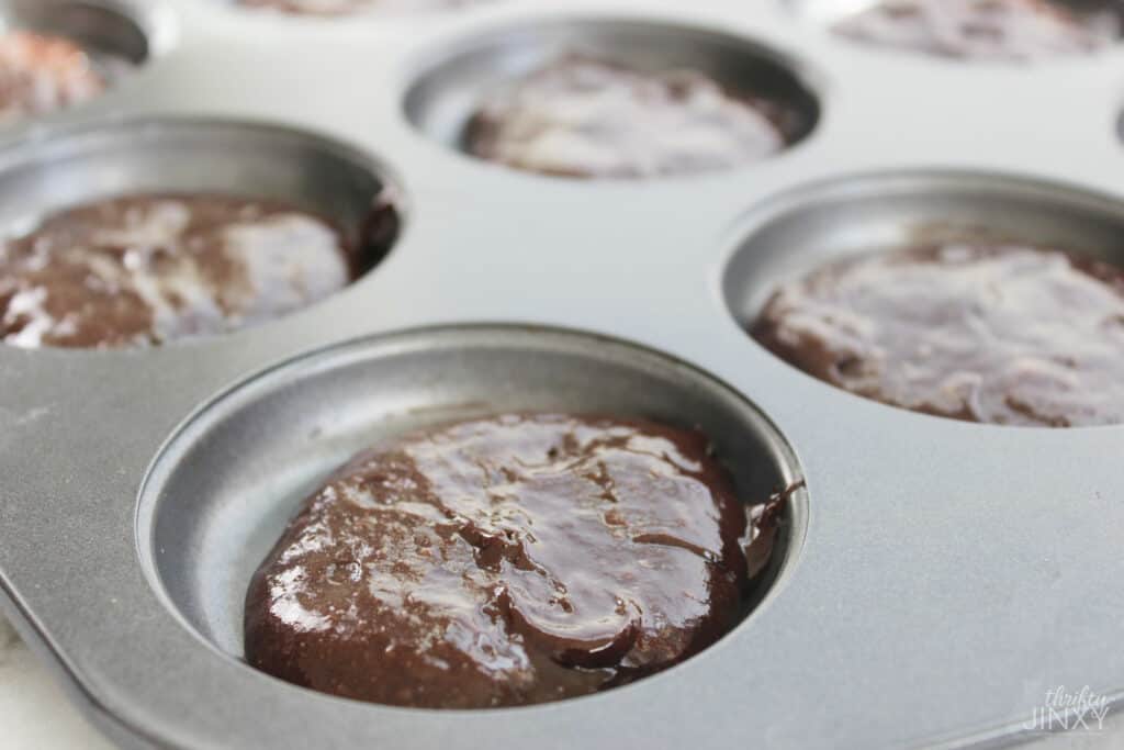 Putting Batter Into Whoopie Pie Pans