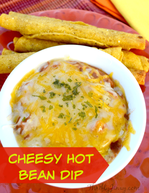 Cheesy Hot Bean Dip Recipe