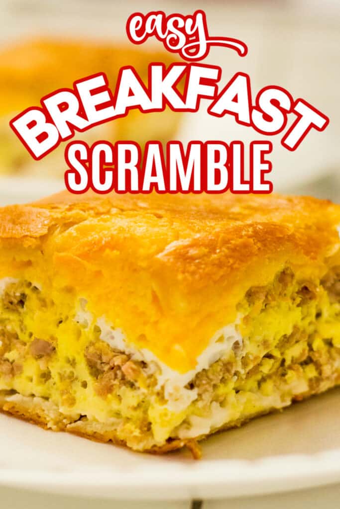 Easy Breakfast Scramble with Sausage