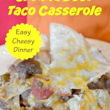 Ground Beef Taco Casserole Recipe