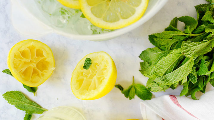 Mint-Infused Lemonade