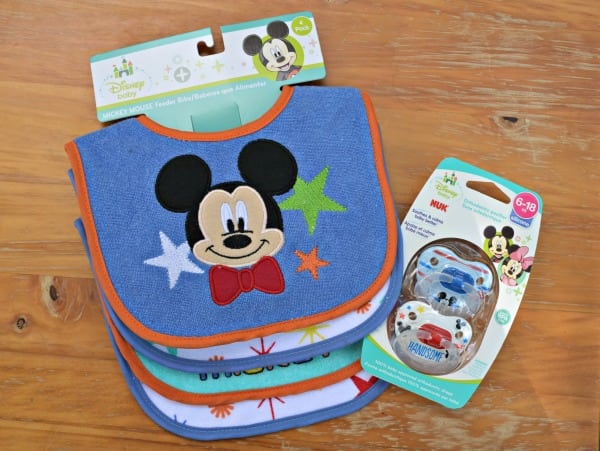 Mickey Mouse Bibs Pacifier
