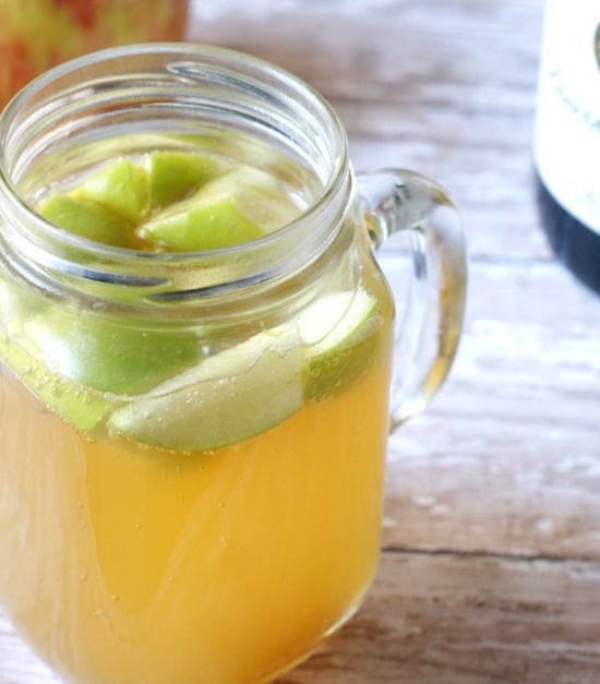 Sparkling Caramel Apple Cider