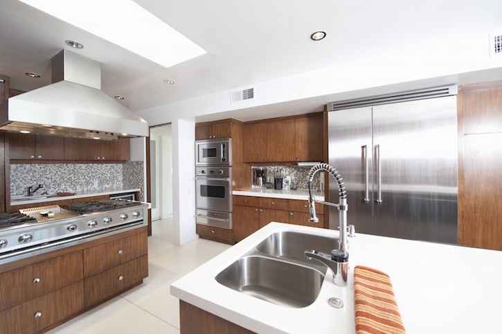 stainless steel appliances