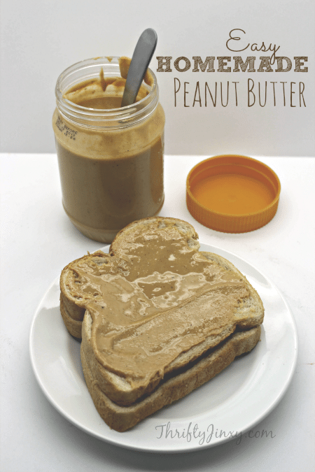 Easy Homemade Peanut Butter Recipe