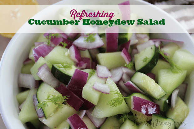 Refreshing Cucumber Honeydew Salad Recipe