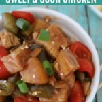 SLOW COOKER SWEET & SOUR CHICKEN