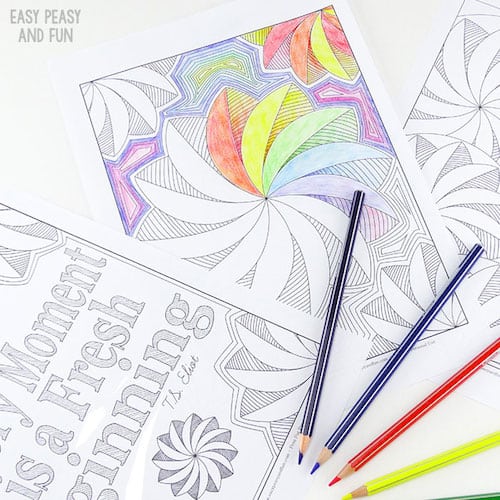 Coloring-Pages-for-Adults-Flower-Swirls