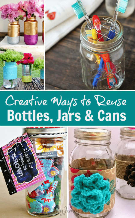 Easy Repurpose Ideas - Empty Coffee Canisters