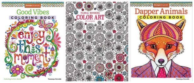 Leisure Arts Adult Coloring Books