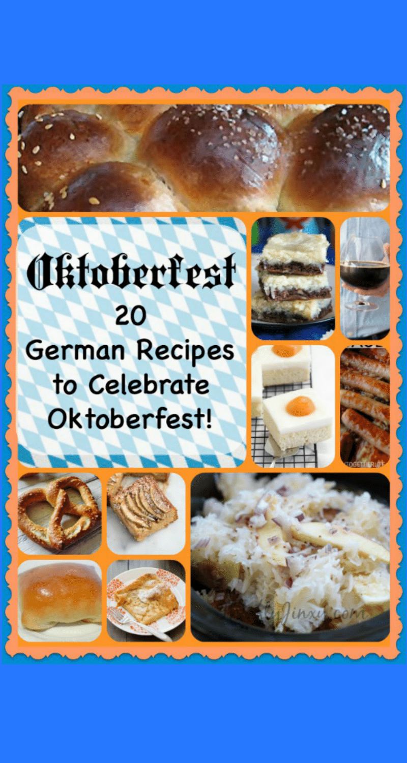 These 20 Oktoberfest Recipes offer both sweet and savory favorites. The German recipes will help you celebrate Autumn with a family dinner or blow-out bash!