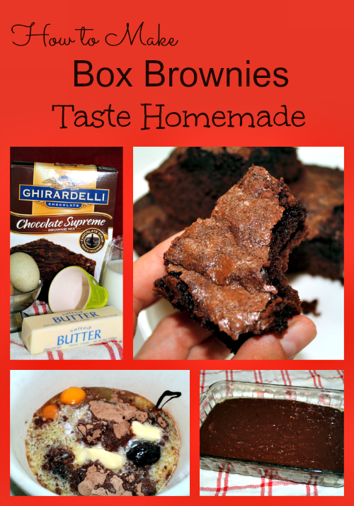 How to Make Box Brownies Taste Homemade Thrifty Jinxy