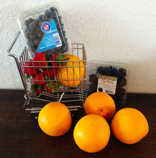 Orange Fruit Jack-O-Lantern