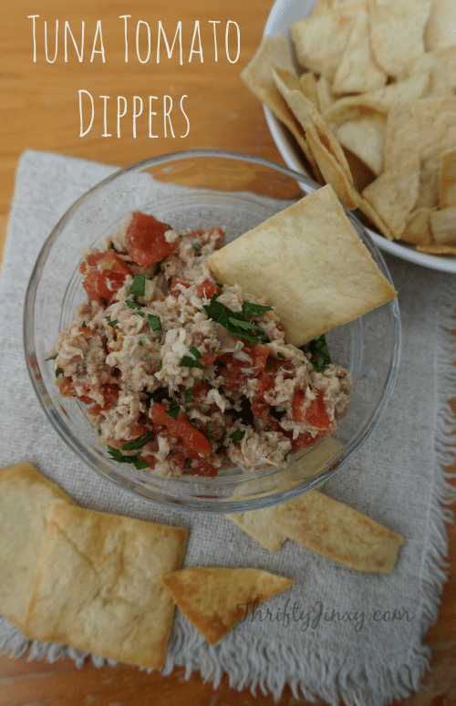 Tuna Tomato Dippers Recipe