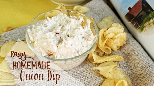 Easy Homemade Onion Dip Recipe with Cape Cod Chips