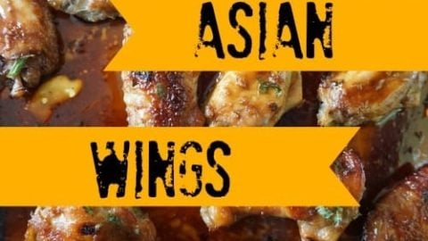 Sticky Asian Wings with Honey