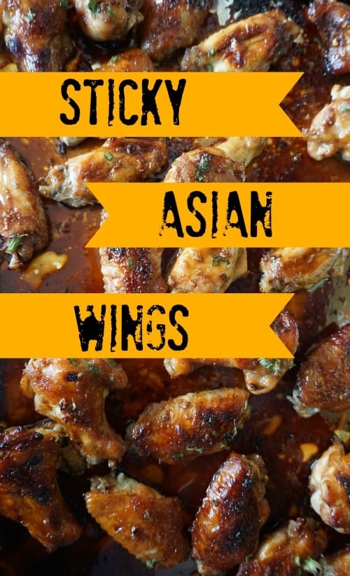 Sticky Asian Wings Recipe