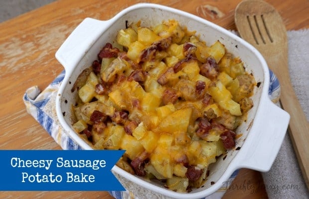 Cheesy Sausage Potato Bake Recipe (1)