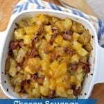 Cheesy Sausage Potato Bake Recipe