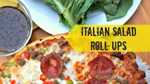 Italian Salad Roll-Ups