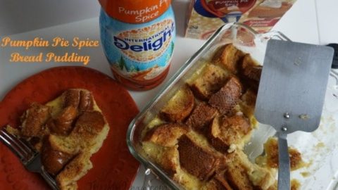 Pumpkin Pie Spice Bread Pudding Recipe